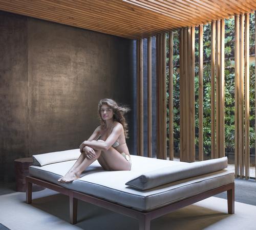 The seven-treatment room spa offers guests a setting nearly devoid of outside stimuli / Thomas Hart Shelby