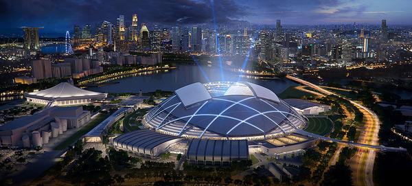 The stadium will host a wide range of events / PHOTO: AECOM, DP Architects and Arup Associates