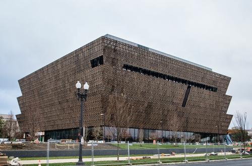 Exhibition galleries, an education centre, a theatre, café and store will be spread across nine storeys / National Museum of African American History and Culture