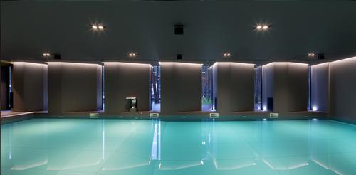 The bath house features two indoor heated pools / Andrey Avdeenko