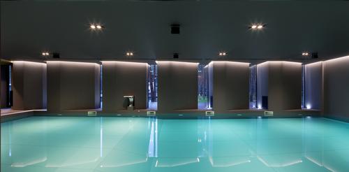 The bath house features two indoor heated pools / Andrey Avdeenko