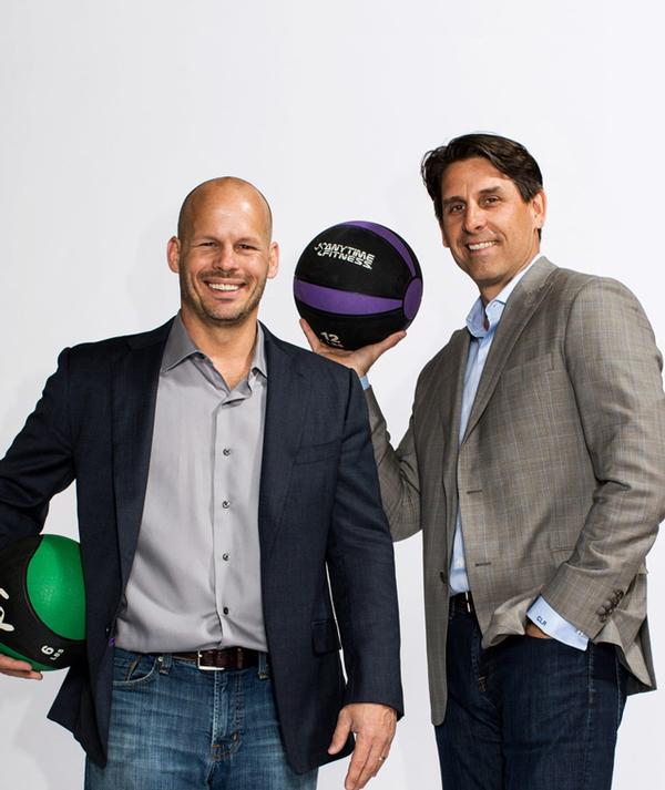 Anytime co-founders Dave Mortensen and Chuck Runyon 