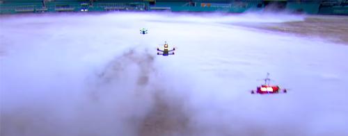 Johnson said: 'What I’m doing right now is nothing compared to what drone racing will eventually become years down the road' / Drone Racing League 