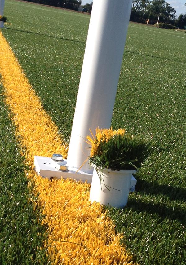 The project included three 3G pitches