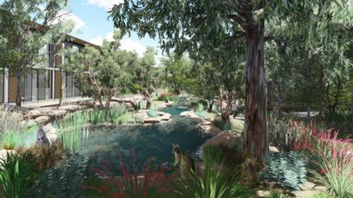 The eco-resort would be focused around Australia's native animals and fauna