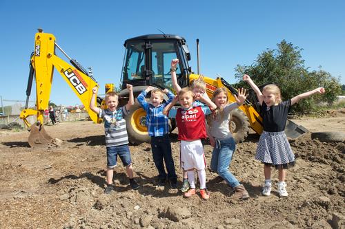 Diggerland allows children to safely operate real diggers as well as enjoy a variety of digger-themed rides / Diggerland