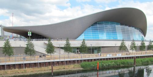 Zaha Hadid Architects’ London Aquatics Centre / Shutterstock