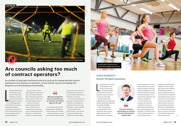 The article was in Sports Management Issue 2, 2018