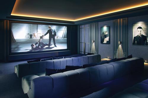 A private cinema will be included in the development / Galliard Homes 