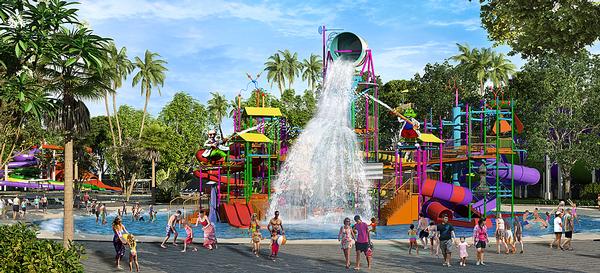 Go! Wet waterpark focuses on child-friendly rides in Jakarta, Indonesia