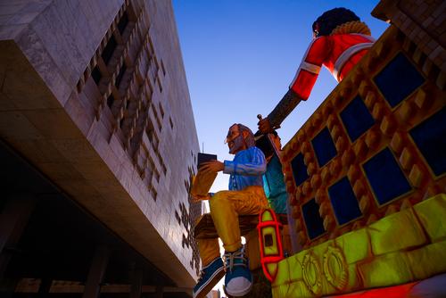 The float rode pas Malta's Parliament House – which Piano designed / Valletta 2018/ Jonathan Borg