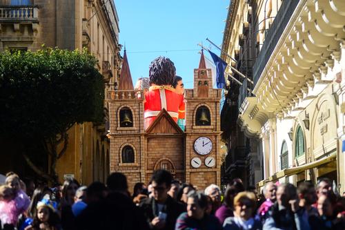 The city's St John's Cathedral was also celebrated on the float / Valletta 2018/ Jonathan Borg
