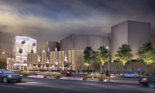The extension is designed to better integrate the arts centre with the city / Diamond Schmitt Architects