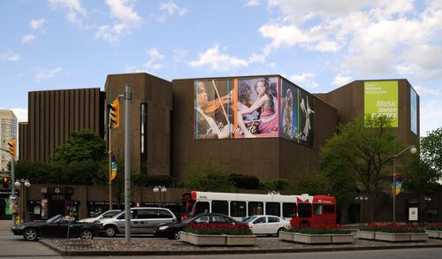 The Brutalist National Arts Centre building was designed by Polish architect Fred Lebensold and opened in 1969 / Wlady Slaw
