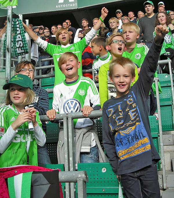 Kids safe standing area at VfL Wolfsburg 800