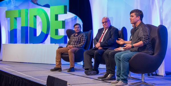 Panellists, including Amazon’s Dan Quigley, predict the next storytelling technologies