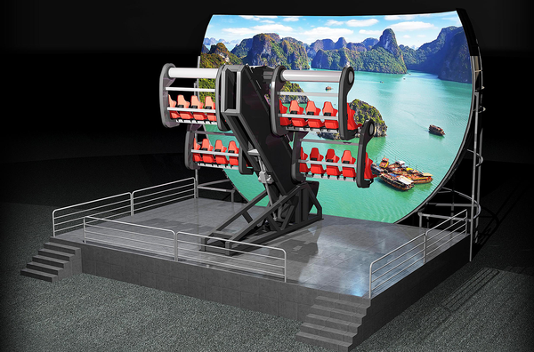 The Mini Flying Theatre concept offers a model more affordable for smaller visitor attractions