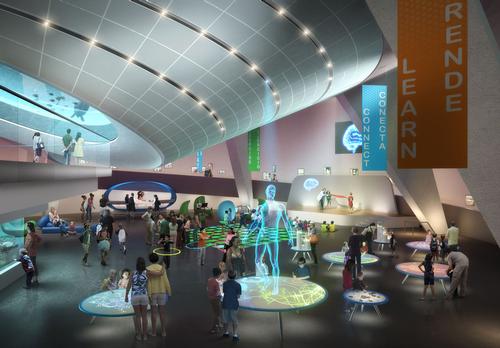 The Baptist Health People & Science Gallery will teach people 'how to make better choices for a healthy life' / Frost Museum of Science