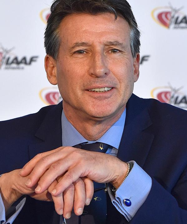 Sebastian Coe was named president of the IAAF last year Sebastian Coe was named president of the IAAF last year