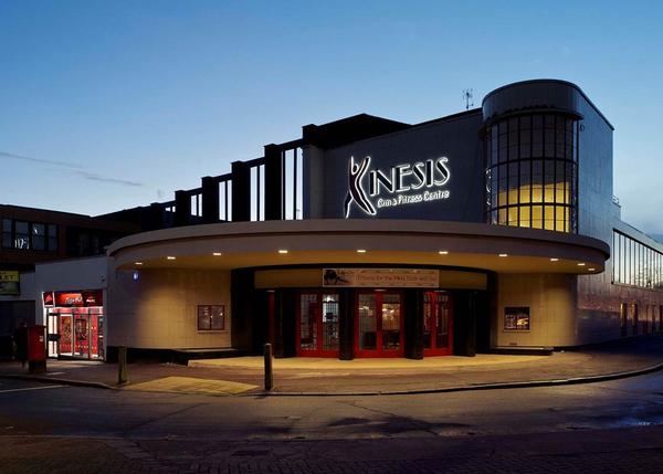 The gym is housed in a local 1930s landmark, formerly the Coronet cinema