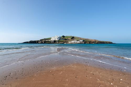 Burgh Island is separated from the Devon mainland by the tide twice a day / Richard Downer 