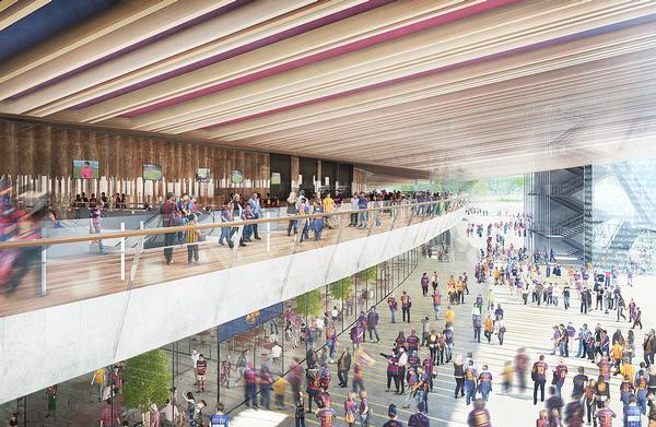 The climate and culture of Catalonia inspired Nikken Sekkei’s Camp Nou design