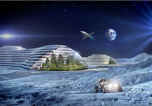 Eventually, the report suggests we will look to colonise the Moon / SmartThings