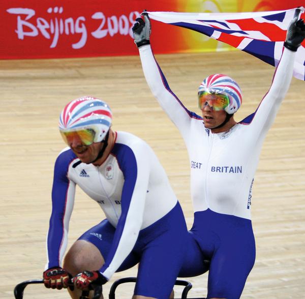 GB were second on the medal table in 2008