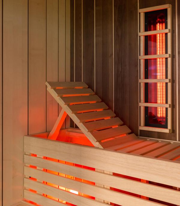 Dalesauna combines infrared and traditional sauna heat