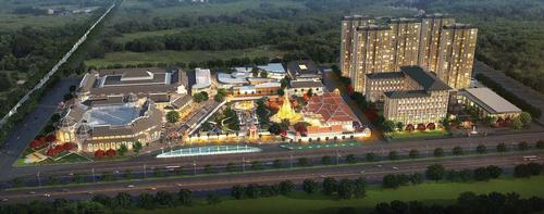 Dhevanand is the architecture company involved in the resort’s conception and the interior design firm enlisted on the project is Leo International Design Group / Dusit Fudu Hotels and Resorts