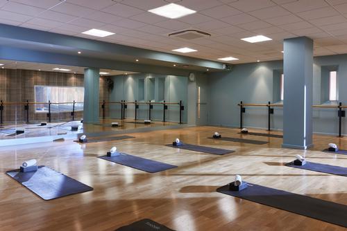 Yoga, barre, pilates classes are held in this dedicated studio / Third Space