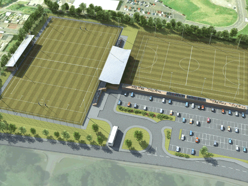 Work underway on new £6m hub of sporting excellence in South Wales
