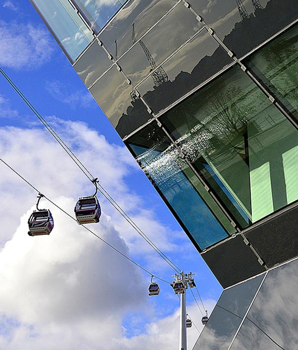 The Emirates Air Line opened in time for the Olympics