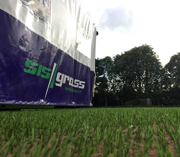 The new SISGRASS system in place