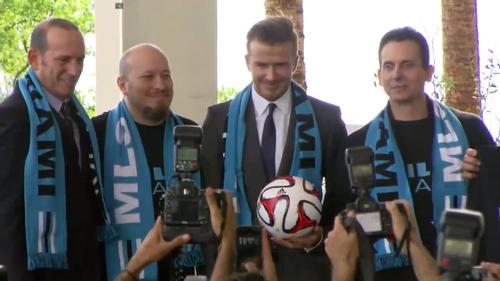 David Beckham has revealed plans to launch an MLS franchise in the city of Miami, Florida / MLS