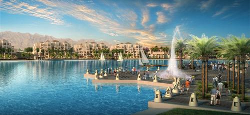 Citystars’ Sharm El Sheik development will feature a 12-hectares (30-acre) manmade crystal lagoon for swimming and watersports / GAJ Architects