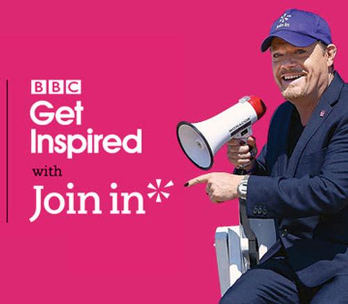 Eddie Izzard and Tanni Grey-Thompson launch BBC campaign to inspire sporting volunteers