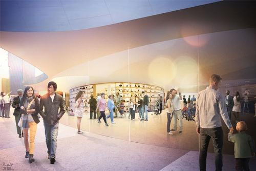 Los Angeles-based Michael Maltzan Architecture are principal architects for the expansion