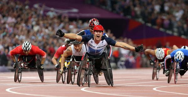 The heroics of wheelchair racers such as David Weir have made them household names