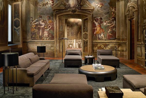 Italian luxury goods house Bottega Veneta presented its new Home Collection at the Salone del Mobile exhibition in Milan 