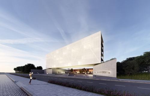 The facility is being developed by the Federal University of Health Sciences in the city of Porto Alegre / OSPA