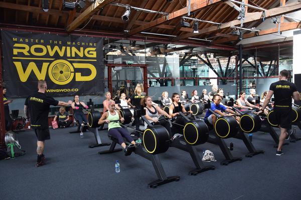 Visitors to Sweatlife in London took SKILLROW for a spin