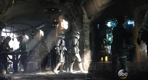 A preview then aired showing new Star Wars land concept stills