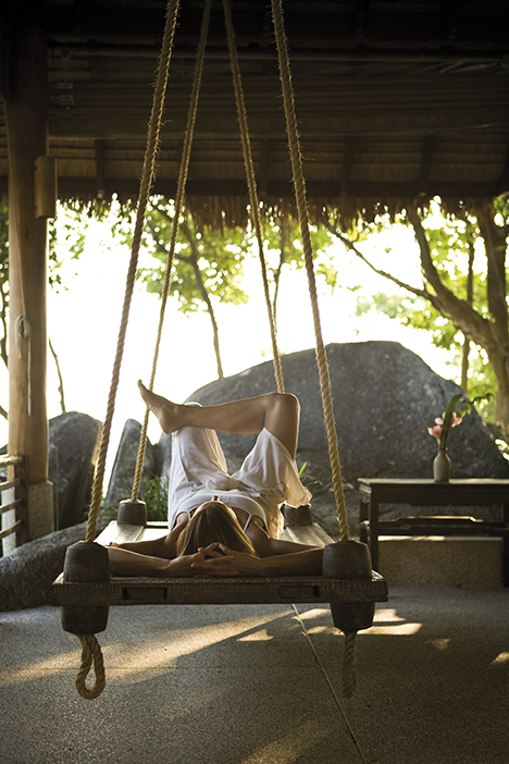 Twenty-six per cent of travellers chose a spa after hearing positive things by word-
of-mouth / All Pics ©www.kamalaya.com