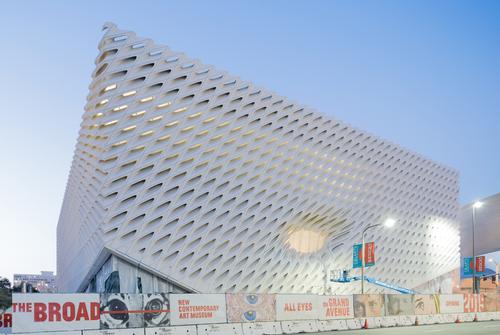 The Broad under construction in Downtown LA / Iwan Baan The Broad under construction in Downtown LA / Iwan Baan