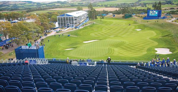 Arena Group provided the spectator seating as well as a three-tier hospitality structure