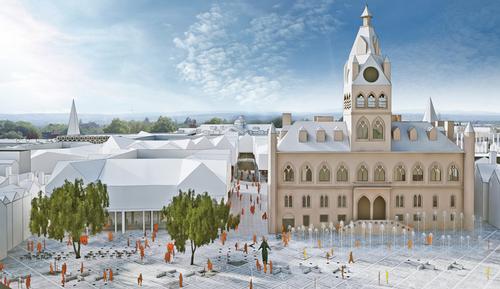 The project's master plan has been designed by architects ACME / Cheshire West & Chester Council The project's master plan has been designed by architects ACME / Cheshire West & Chester Council