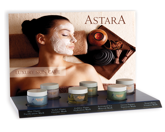 Nancy Griffin partnered with Stewart Griffith to fulfil the need for spa retail displays 