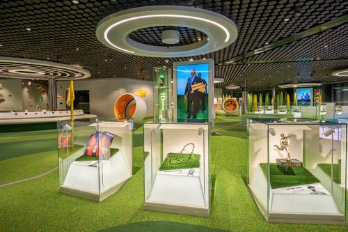 The interactive museum also has a number of other stations and exhibitions / FIFA