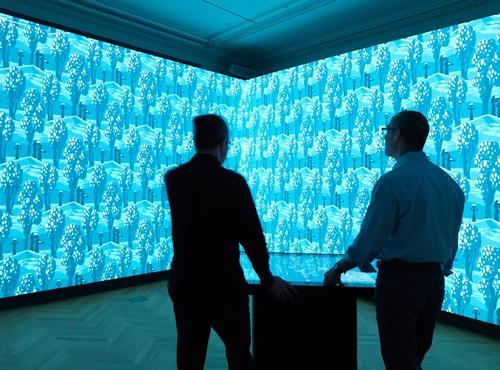 The 'Immersion Room' offers visitors an all encompassing experience / Matt Flynn - Cooper Hewitt